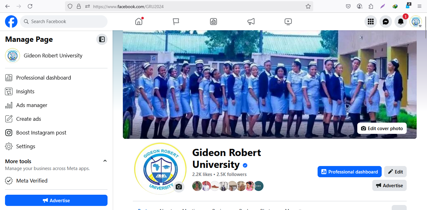 FOLLOW  AND LIKE OUR OFFICIAL VERIFIED FACEBOOK PAGE.